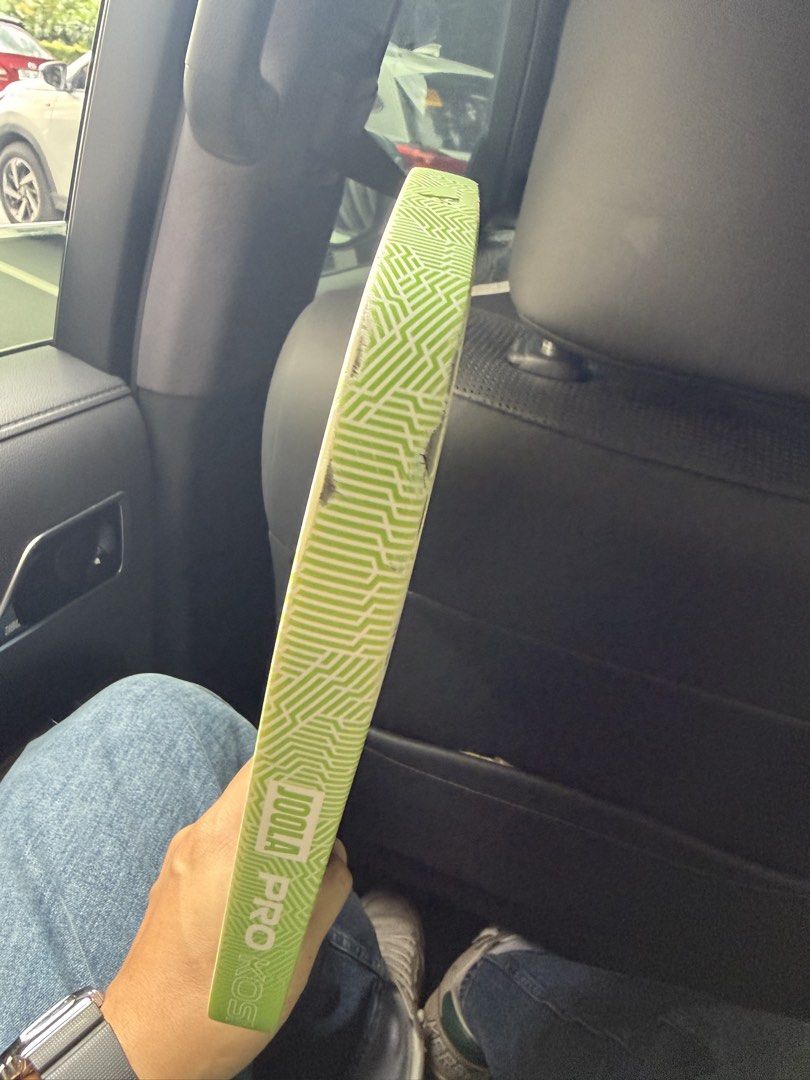Joola Kosmos Pro 16mm Pickleball Paddle (Category: Racket and Ball Sports) located in Makati City. Submitted by joshy_040387 (Listing ID 1467187486, Image 3). Description: Joola Kosmos 16mm Rush sale Pm for more pics/details.