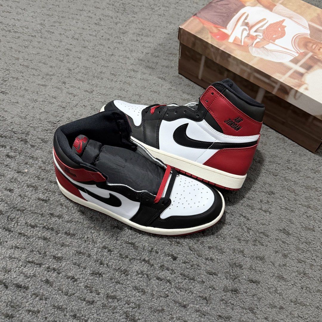 Jordan 1 high og “Blacktoe Reimagined” (Category: Sneakers) located in Cavite. Submitted by acentials (Listing ID 1467171082, Image 1). Description: Jordan 1 high og “Blacktoe Reimagined” sz 10.5m / new Php 4,498.