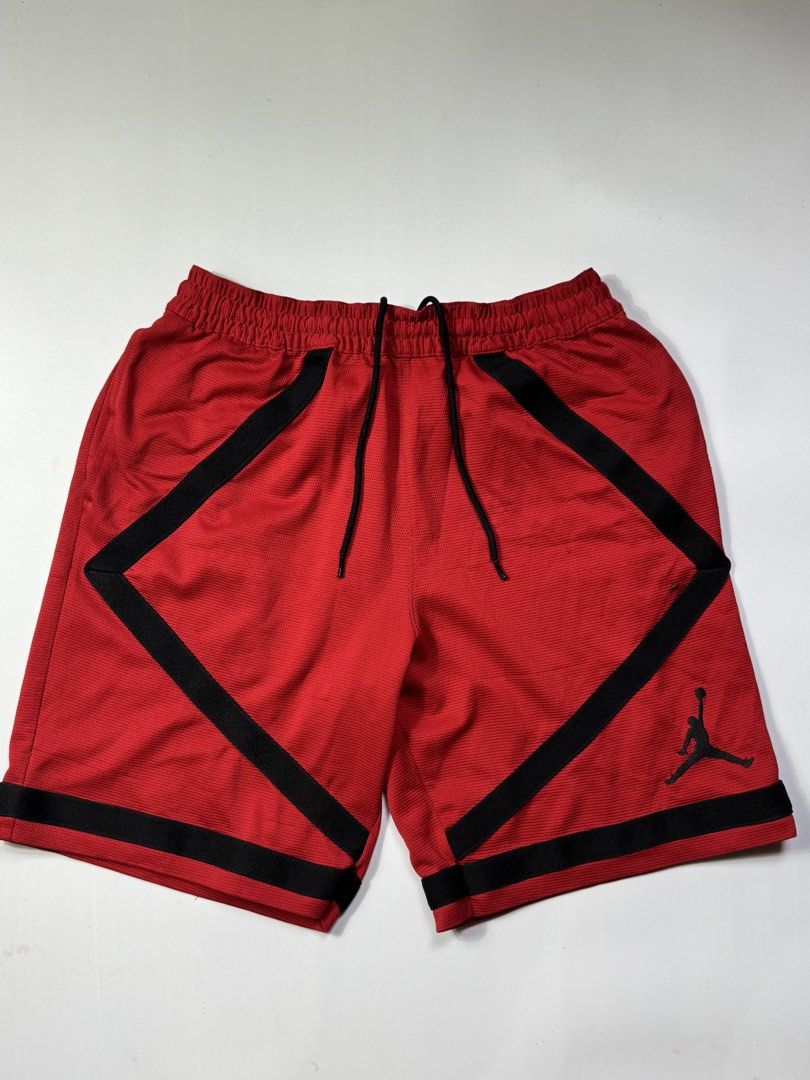 Jordan Shorts (Category: Shorts) located in Cagayan de Oro. Submitted by drei_ave (Listing ID 1467300669, Image 1). Description: Jordan Red Shorts 15 width x 20 length Good Condition / Minor signs of usage Best for PSG 10/10 Color Rate 📍Cdo Mindanao.