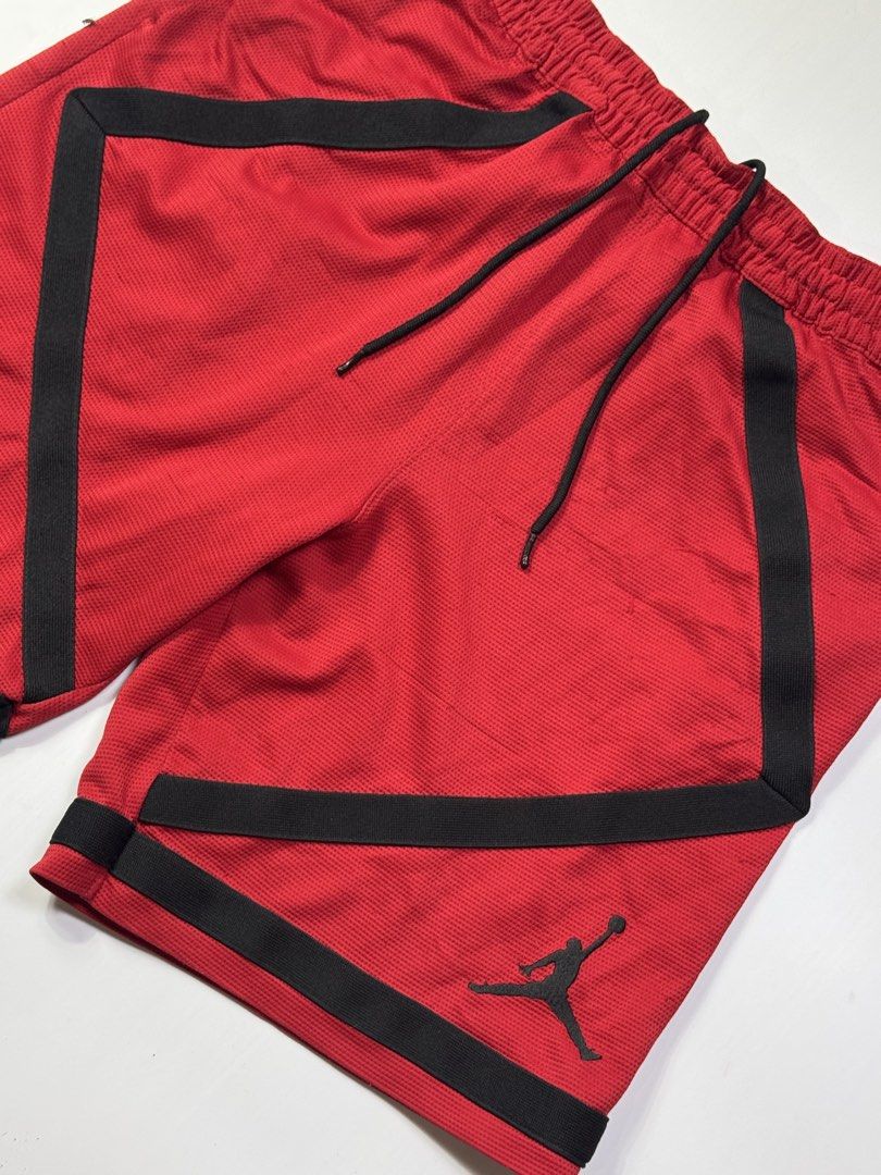 Jordan Shorts (Category: Shorts) located in Cagayan de Oro. Submitted by drei_ave (Listing ID 1467300669, Image 2). Description: Jordan Red Shorts 15 width x 20 length Good Condition / Minor signs of usage Best for PSG 10/10 Color Rate 📍Cdo Mindanao.