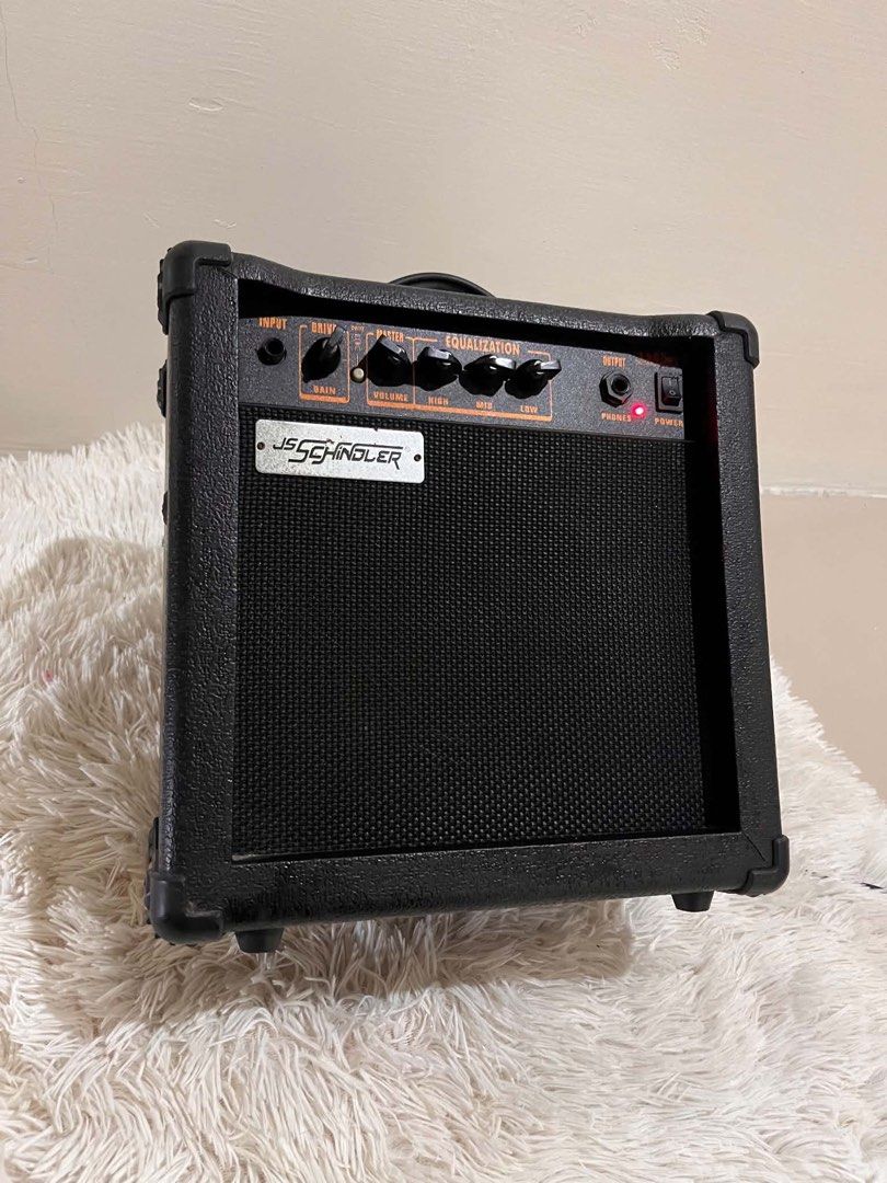 JS Schindler Guitar Amplifier (Category: Soundbars, Speakers & Amplifiers) located in Cavite. Submitted by pesobill (Listing ID 1467299412, Image 2). Description: Working No issue Naic Location PickUp/Lalamove.