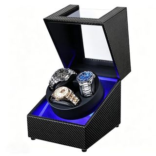 Oryx Watch Winders for 3/6 Automatic Watches Wooden Rotating Watch Case ...
