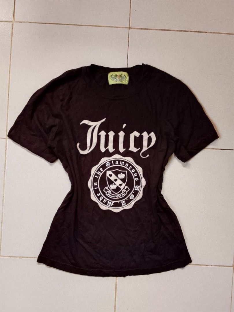 Juicy Couture (Category: Shirts) located in Ligao. Submitted by nanin_12 (Listing ID 1467198499, Image 1). Description: Juicy Couture small to med Excellent Condition 9.8/10 Color Rate No issues.