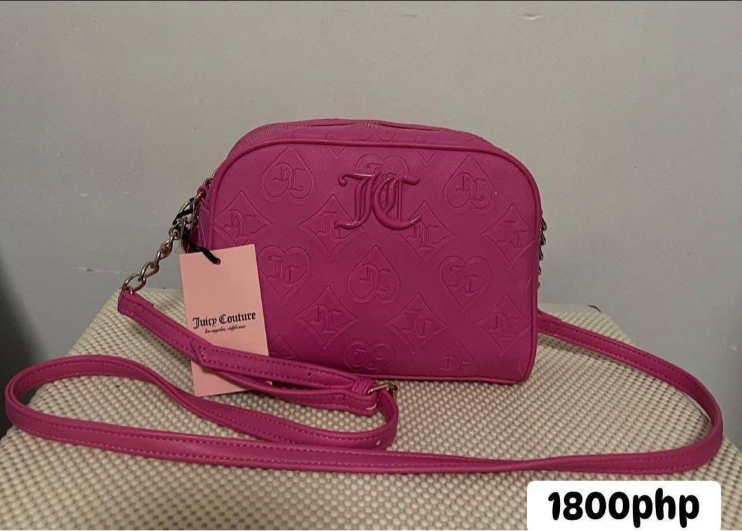 Juicy Couture cross body bag (Category: Cross-body Bags) located in Marikina City. Submitted by lesliesomigao (Listing ID 1467188042, Image 3). Description: •Brand new with tags •Purchased in 🇺🇸 •100% satisfaction guaranteed or your Money back .