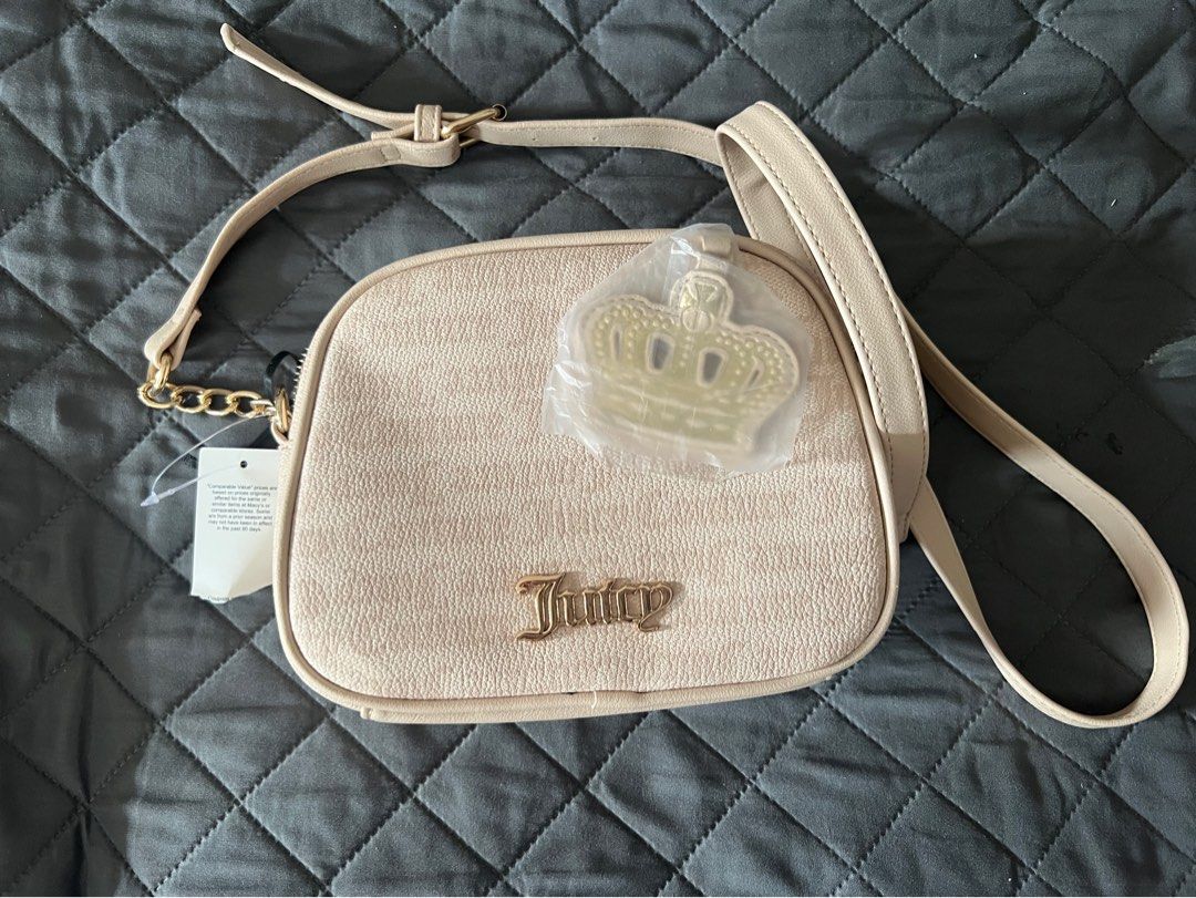 Juicy Couture cross body bag (Category: Cross-body Bags) located in Marikina City. Submitted by lesliesomigao (Listing ID 1467188042, Image 1). Description: •Brand new with tags •Purchased in 🇺🇸 •100% satisfaction guaranteed or your Money back .