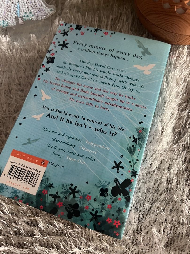 Just In Case by Meg Rosoff (Category: Storybooks) located in Las Pinas. Submitted by shesells.013 (Listing ID 1467291264, Image 3). Description: • Author: Meg Rosoff • Genre: Young adult / contemporary literary fiction • Awards: Winner of the 2007 CILIP Carnegie Medal and Germany's Jugendliteraturpreis • Blurb: Fifteen-year-old David Case saves his baby brother from a fall and suddenly becomes obsessed with how fragile life is. Convinced that Fat