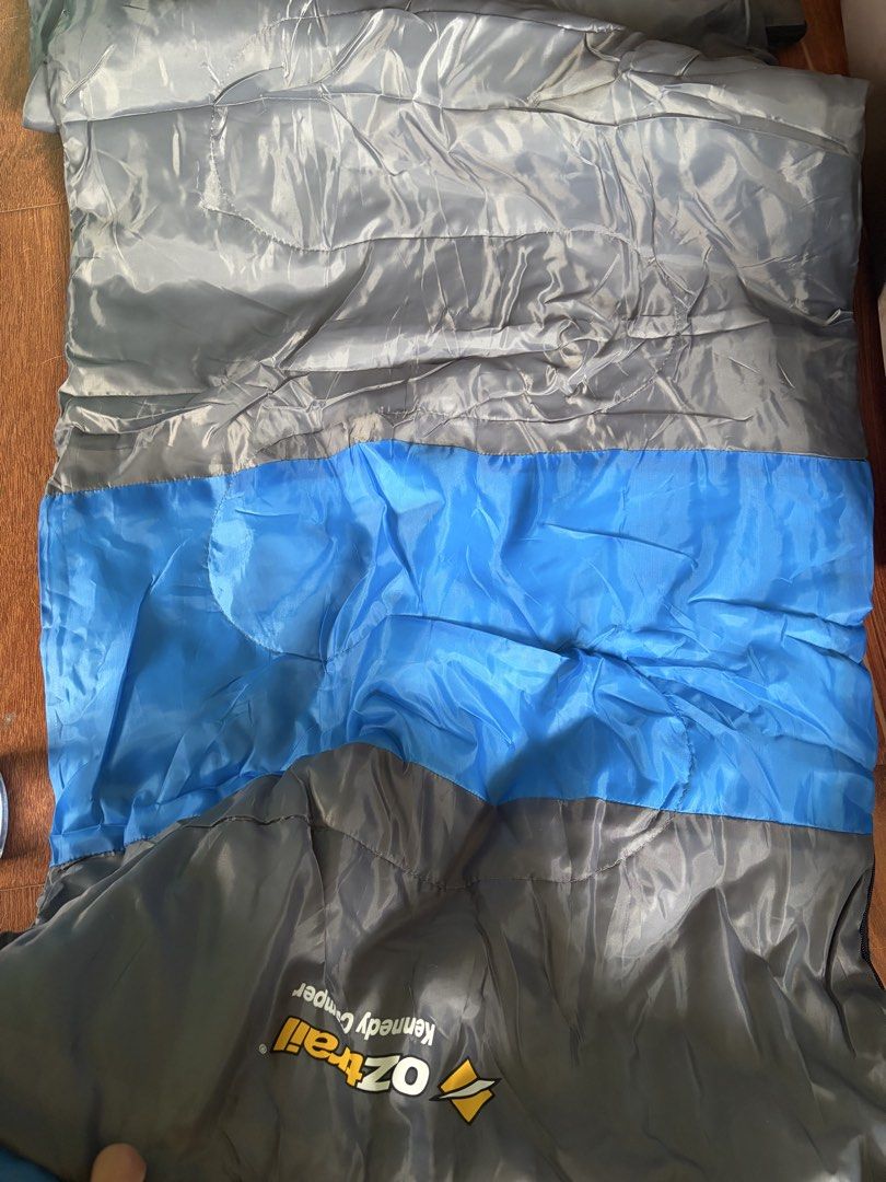 Kennedy Camper Sleeping Bag (Category: Travel Essentials & Accessories) located in Manila. Submitted by piarandomstuff (Listing ID 1467192413, Image 3). Description: Details and Measurement: -Kennedy Camper -Zippered | 70 x 180 cm -Open | 140 x 180 cm -Kg | 0.75 kg -15° comfort | 10° Extreme. 🏕️ Stay cozy wherever the trail takes you! 🌲 Perfect for hiking, camping, and mountain adventures. .