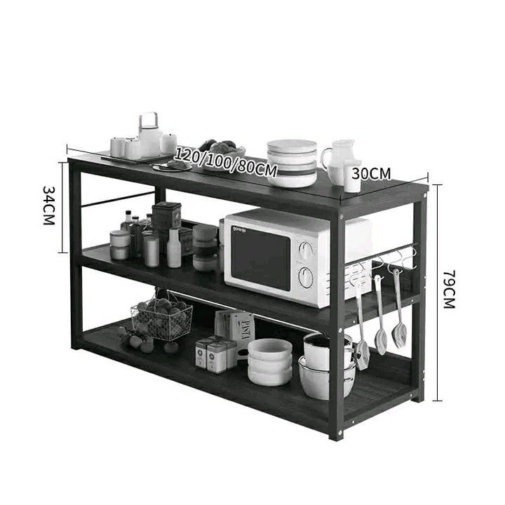 Kitchen Island Microwave Stand Utility Shelf Storage Rack (Category: Shelves, Cabinets & Racks) located in Manila. Submitted by wisecat_f7c143 (Listing ID 1467270560, Image 3). Description: AVAILABLE!!! Kitchen Island Microwave Stand Utility Shelf Storage Rack PM ME COD via lalamove may shipping few.