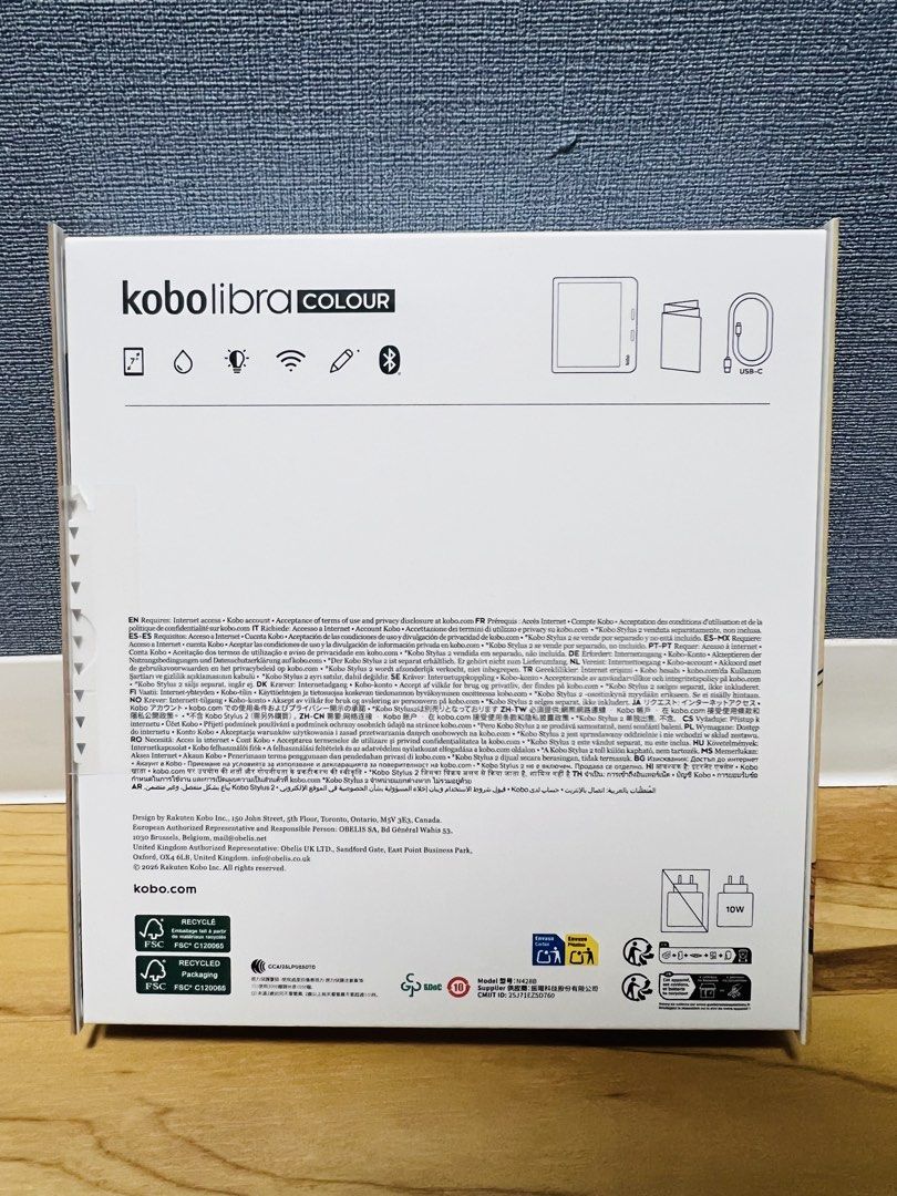 Kobo Libra Colour (new) (Category: E-Readers) located in Quezon City. Submitted by beautypediaph (Listing ID 1467313514, Image 3). Description: Kobo Libra Colour E-Reader 📚✨ *brand new sealed bought in Japan Enjoy reading your favorite books in a whole new way with the Kobo Libra Colour. Perfect for book lovers who want a portable, eye-friendly reading experience with a beautiful color display. Features: * 7-inch E Ink Kaleido 3 color display * 