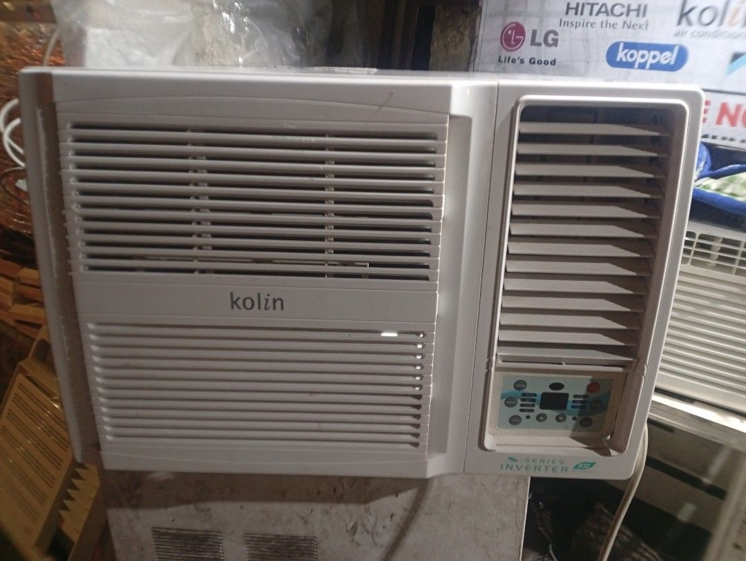Kolin 2hp full inverter (Category: Air Conditioning and Heating) located in Manila. Submitted by jov2424 (Listing ID 1467206725, Image 1). Description: kolin 2hp full inverter no history of repair qc area pwede pick up and deliver cod.