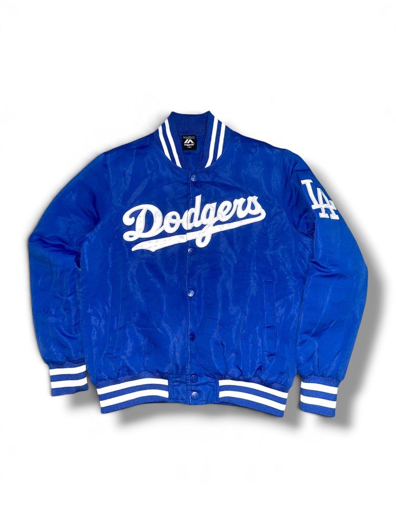 LA DODGERS VARSITY JACKET (Category: Coats, Jackets and Outerwear) located in Batangas. Submitted by vincebaquiran (Listing ID 1467325018, Image 2). Description: LA DODGERS VARSITY JACKET SIZE MEDUIM EXCELLENT CONDITION NEGO.