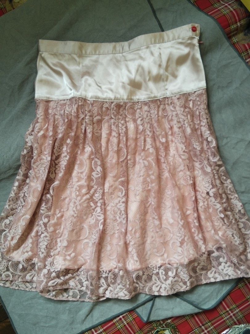 Lace skirt #whimsy #y2k (Category: Skirts) located in Baras. Submitted by lalahdresan (Listing ID 1467267989, Image 1). Description: Selection Euc No return Small Sz 27-29 L 25inch Buy as is Limit expectations No return no exchange Jnt SF starts at 54 Booked today.Shipped tomorrow. Thank you for visiting 😊.