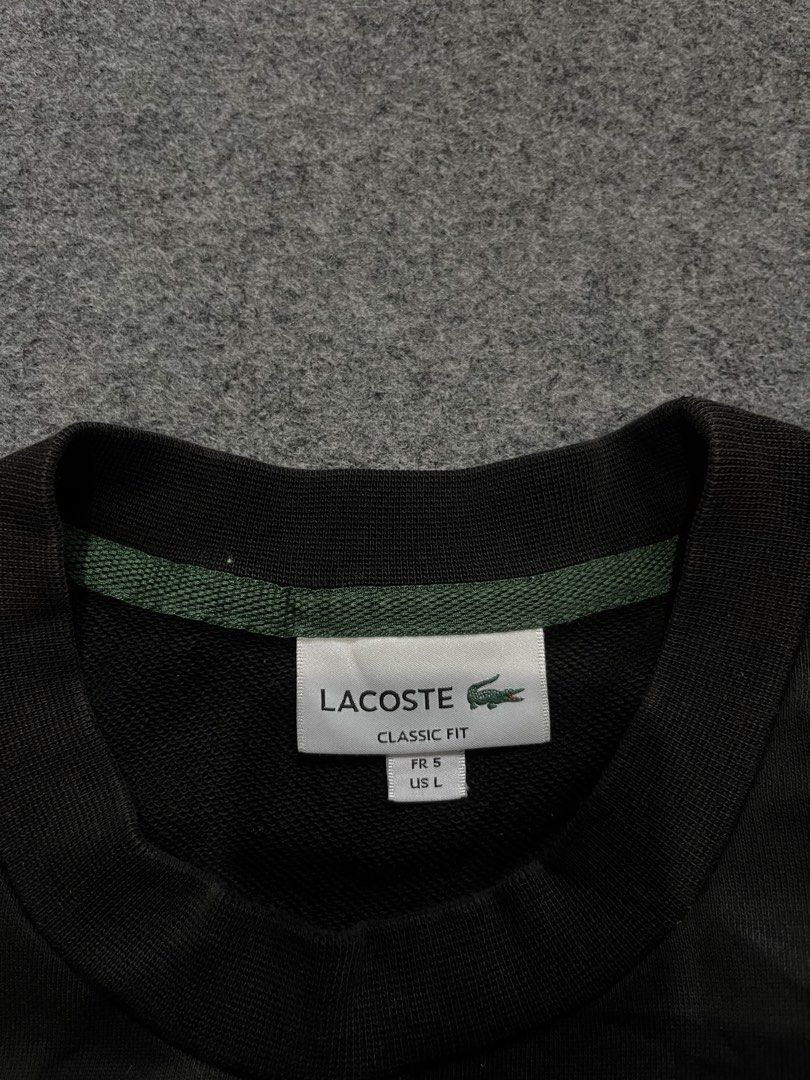 Lacoste heavy cotton sweatshirt (Category: Baby Monitors) located in Lapu Lapu. Submitted by jhonrener41426 (Listing ID 1467215032, Image 3). Description: Size 5 Dimes 22x26 Good condition Color rate 9.5/10 Authentic Issue last pic .