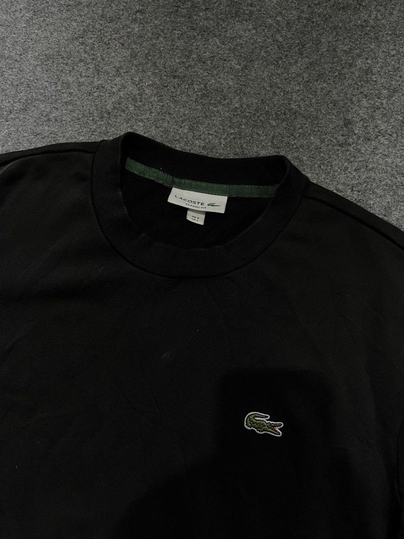 Lacoste heavy cotton sweatshirt (Category: Baby Monitors) located in Lapu Lapu. Submitted by jhonrener41426 (Listing ID 1467215032, Image 2). Description: Size 5 Dimes 22x26 Good condition Color rate 9.5/10 Authentic Issue last pic .