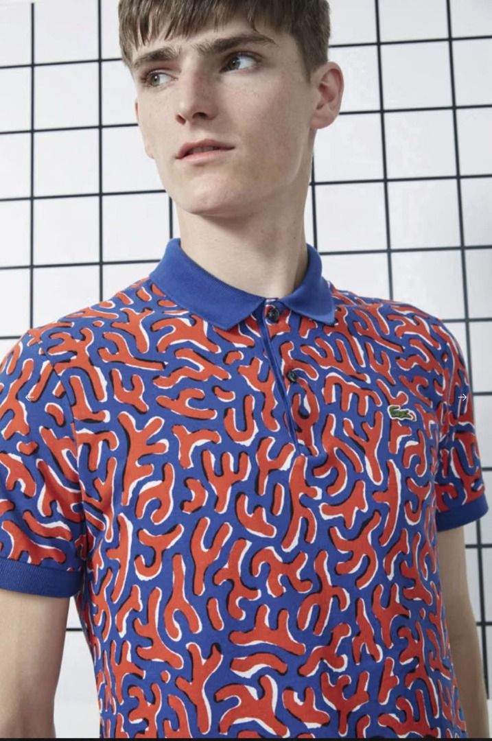 Lacoste Live Printed Poloshirt (Category: Tshirts & Polo Shirts ) located in Santo Tomas. Submitted by tamins.thrifts (Listing ID 1467357955, Image 1). Description: Condition: 9/10 Color Rate: 9/10 Dimensions: 18 x 22 Issue/s:.