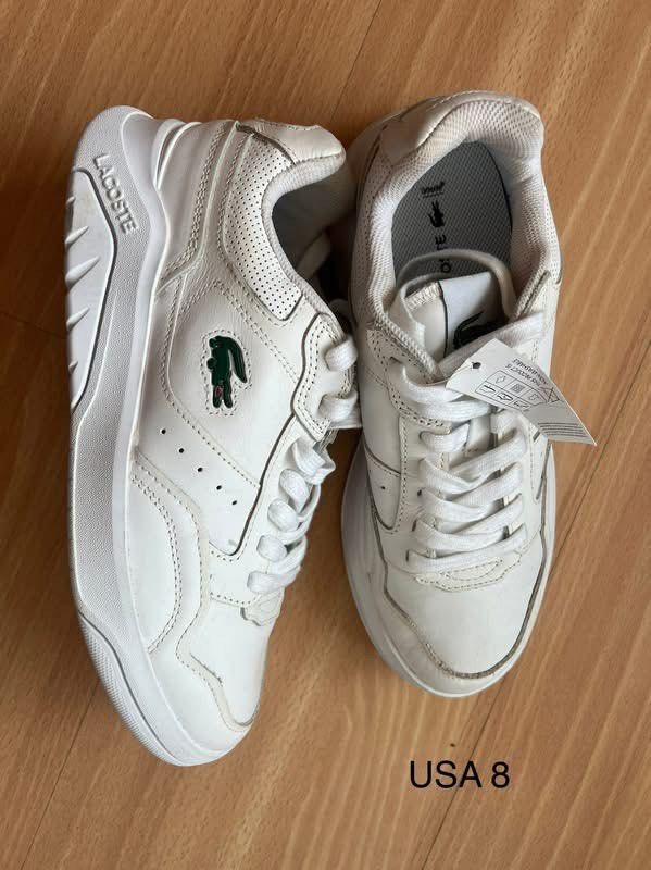 Lacoste Ortholite Shoe (Category: Sneakers) located in Las Pinas. Submitted by pachdeclutters (Listing ID 1467351413, Image 1). Description: Brand New Lacoste Ortolite Shoes - us size 8 - just shoes and no box - never been used just stored - To request more pics/vids, message me directly. Payment first before shipping.