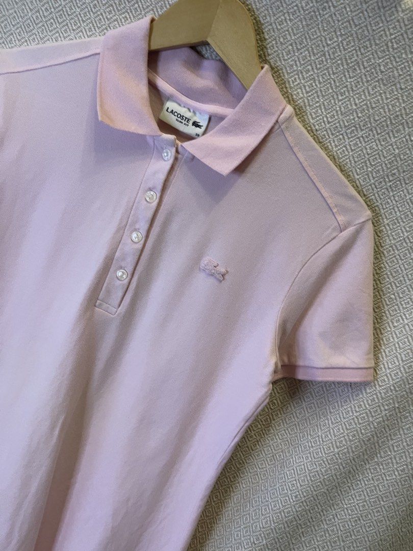 Lacoste pink tonal dress (Category: Dresses) located in Manila. Submitted by hypestock_mnl (Listing ID 1467208404, Image 2). Description: - stylish - perfect for casual wear - great fit - in good condition - minimal signs of usage - 9/10 - money worth! - see pics for details/issue.