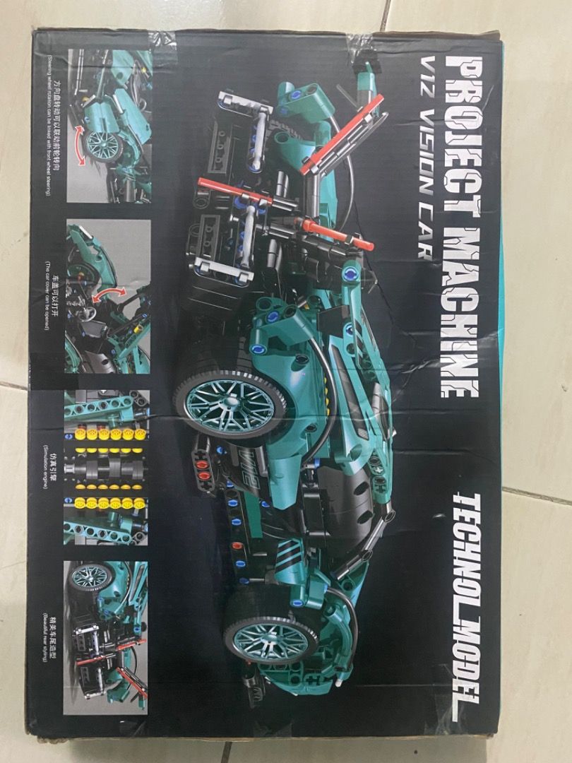 LAMBORGHINI TECHNO CAR MODEL (Category: Lego & Building Sets) located in Caloocan City. Submitted by euridope (Listing ID 1467260345, Image 2). Description: Box is sealed and was never used, the product was shipped from Italy. Price is highly NEGOTIABLE, contact lang ako..