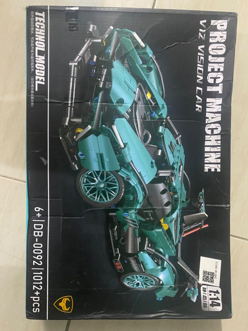 LAMBORGHINI TECHNO CAR MODEL (Category: Lego & Building Sets) located in Caloocan City. Submitted by euridope (Listing ID 1467260345, Image 1). Description: Box is sealed and was never used, the product was shipped from Italy. Price is highly NEGOTIABLE, contact lang ako..