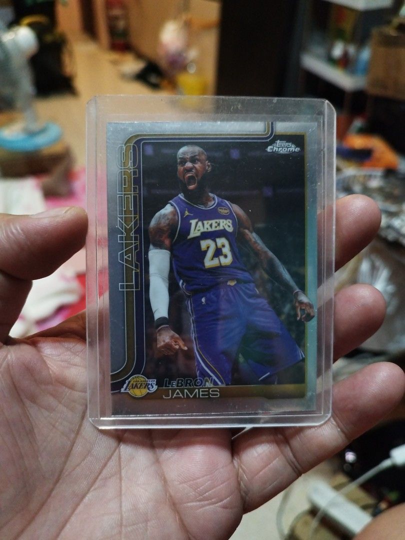Lebron James Chrome card (Category: Raw Singles) located in Bacoor. Submitted by bigdaddy1027 (Listing ID 1467301352, Image 1). Description: .