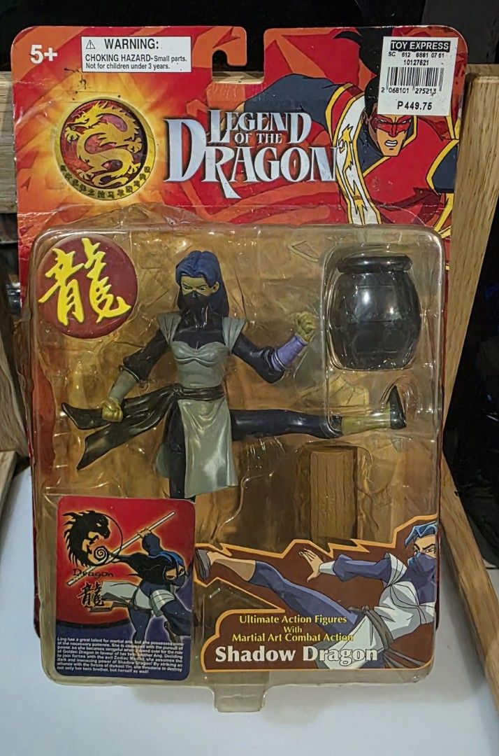Rare 2000's Legend of the Dragon Figures (Category: Kids Toys) located in Pasig City. Submitted by dolliesandpastels (Listing ID 1467353820, Image 1). Description: MISB 750 each 2700 take all.