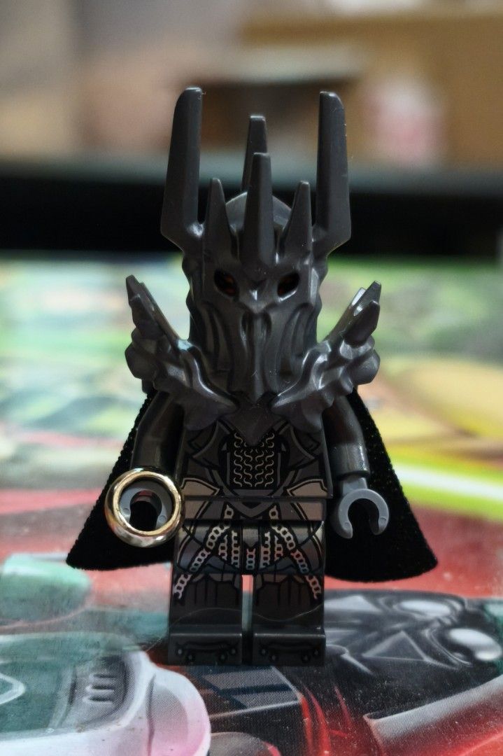 Lego Sauron Minifigure (Category: Lego & Building Sets) located in Quezon City. Submitted by vhemvhol (Listing ID 1467286378, Image 1). Description: Lego Lord of the Rings Sauron minifigure 3,500.00 -100% authentic Lego minifigure -In mint condition. Displayed only -Metro Manila/NCR shipping thru Grab or Lalamove. Provincial shipping thru GoGo Xpress. Buyer shoulders the shipping fee -No meet-ups -Payment thru GCash .
