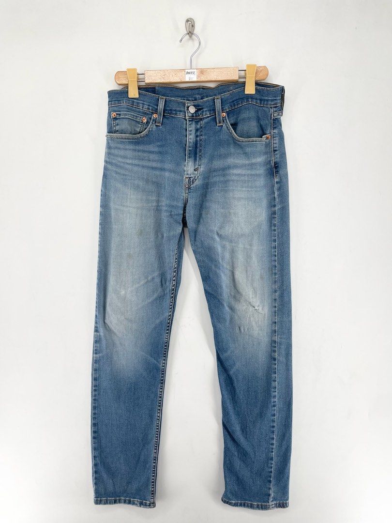 Levis 502 Regular Taper Light Wash Jeans Pants (Category: Jeans) located in Manila. Submitted by buzz.garments (Listing ID 1467357085, Image 2). Description: Size: 32 on tag Dimensions(inches) - Waist/Width: 32” - Hip: 22” - Front Rise: 10” - Thigh: 11” - Inseam: 30” - Outseam/Length: 40” - Leg Opening: 6.5” - color may vary due to lighting. please manage your expectations-minimal and unseen flaws must be considered..