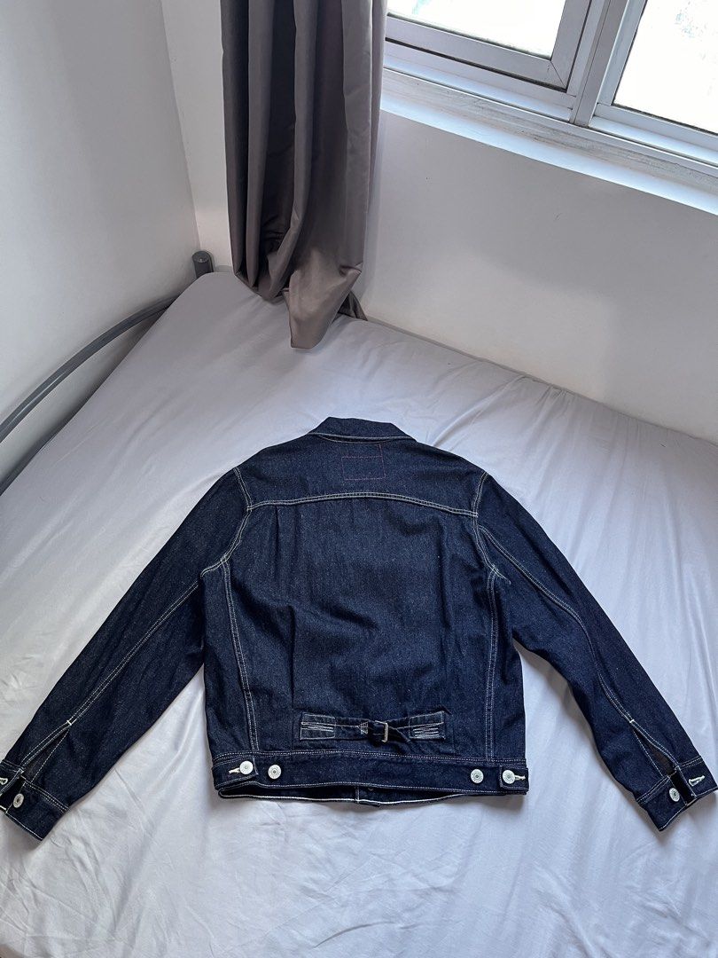 Levi's “RED COLLECTION” Trucker Jacket (Category: Coats, Jackets and Outerwear) located in Quezon City. Submitted by puresnow111 (Listing ID 1467194370, Image 2). Description: WTS/FS: LEVI’S RED LR TRUCKER JACKET from RED COLLECTION LEVI’S RED LR TRUCKER JACKET Size Small on tag Actual Dimes: W21 x L25 No issue/In great condition .