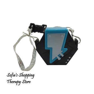 LF Schools out frankie bag (Category: Action & Battle Toys) located in Manila. Submitted by dani_c66 (Listing ID 1467177788, Image 1). Description: - Design: Black and blue hexagon pattern with a striking silver lightning bolt - Hardware: Silver textured strap with a secure black plastic buckle - Type: Small toy prop piece - Condition: Clean shape with an intact strap, ready for use or display.