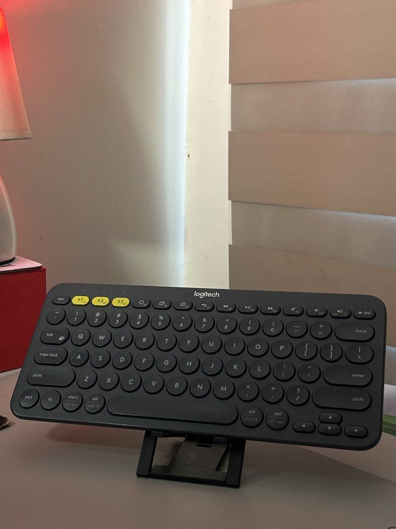 Logitech K380 Multi-Device Bluetooth Keyboard (Category: Computer Keyboard) located in Santa Rosa. Submitted by sailorplatinum143 (Listing ID 1467218165, Image 1). Description: READY TO USE. COMES WITH NEW SET OF BATTERIES -RFS: Had to upgrade to K580, for the numpads. Works perfectly well with iOS Macbook - Authentic Logitech K380 multi-device Bluetooth keyboard in dark grey - Seamlessly connects to computers, phones, and tablets - Easy-switch y