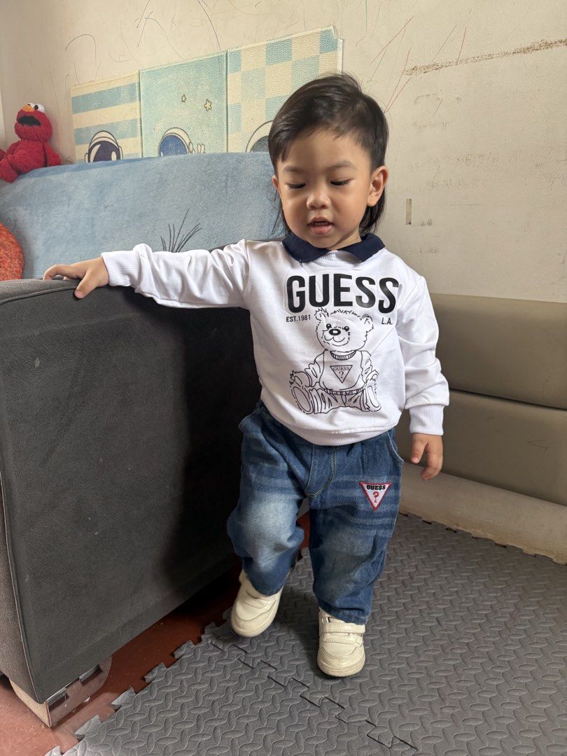 Long Sleeves with Pants Set (Category: Babies & Kids Fashion) located in Quezon City. Submitted by ad.kloset (Listing ID 1467223224, Image 2). Description: Small sizes: ₱559 •Size 100: 1-2 yrs old •Size 110: 2-3 yrs old •Size 120: 3-4 yrs old •Size 130: 4-5 yrs old •Size 140: 5-6 yrs old •Size 150: 6-7 yrs old Big sizes: ₱599 •Size 160: 7-8 yrs old •Size 170: 8-9 yrs old •Size 180: 9-10 yrs old •Size 190: 10-11 yrs old.