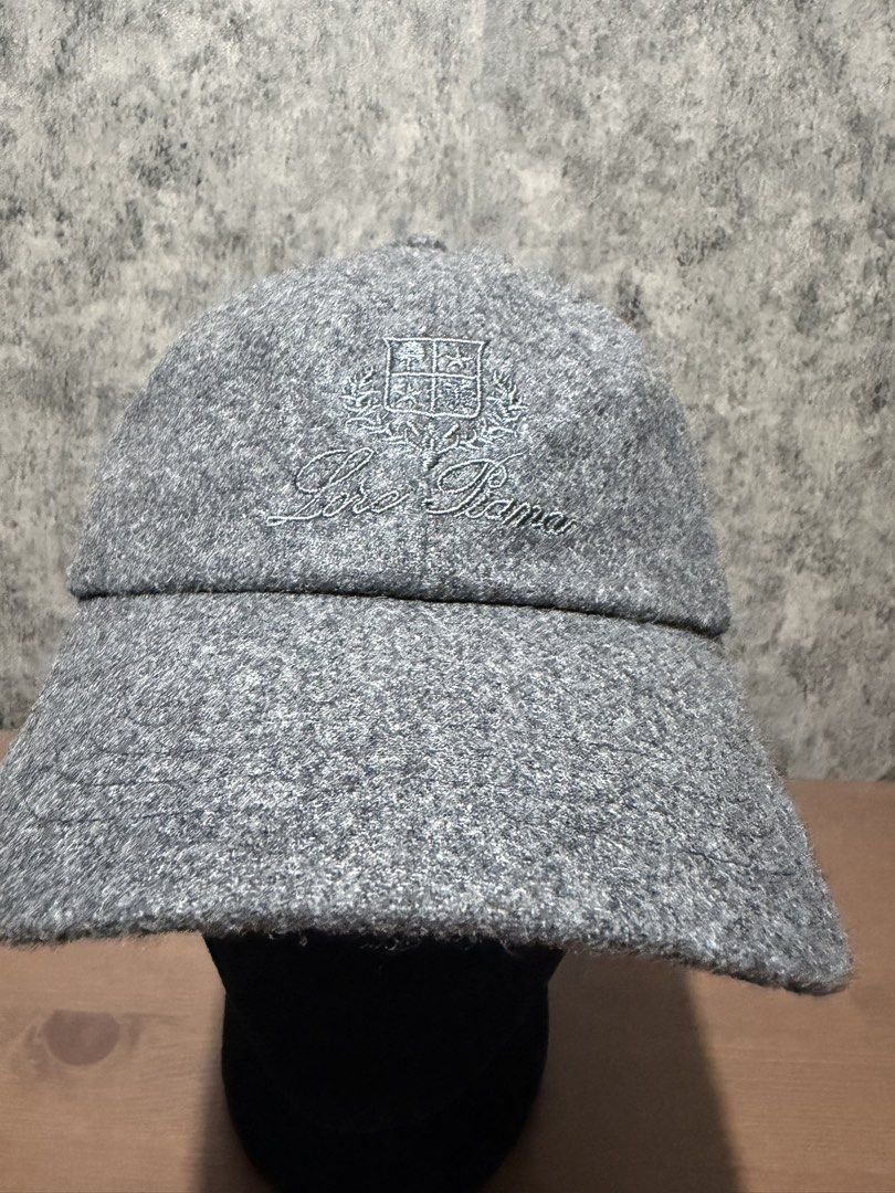 Loro Piana - Gray Wool Emboider logo cap (Category: Caps & Hats) located in Cavite. Submitted by commoncourtesy (Listing ID 1467321301, Image 2). Description: One size fits all.