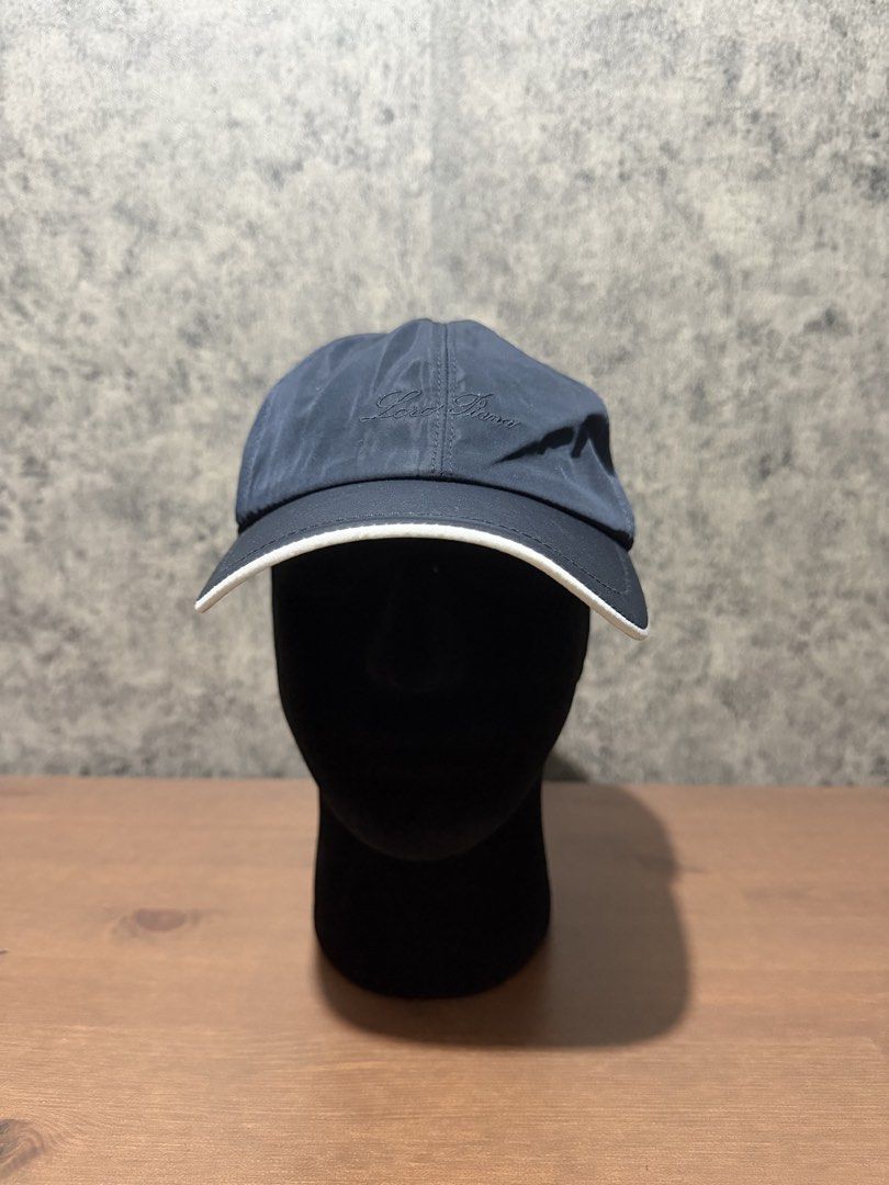 Loro Piana - Storm System Navy blue cap (Category: Caps & Hats) located in Cavite. Submitted by commoncourtesy (Listing ID 1467348162, Image 1). Description: One size fits all.