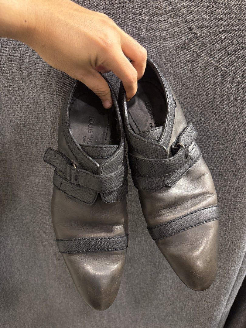 Louis Vuitton - Monk Straps Leather Shoes (Category: Dress Shoes) located in Makati City. Submitted by dailypickups_ (Listing ID 1467302675, Image 2). Description: Size: 7.5-8 Men’s In very good condition Made in: Italy Authentic No inclusion .