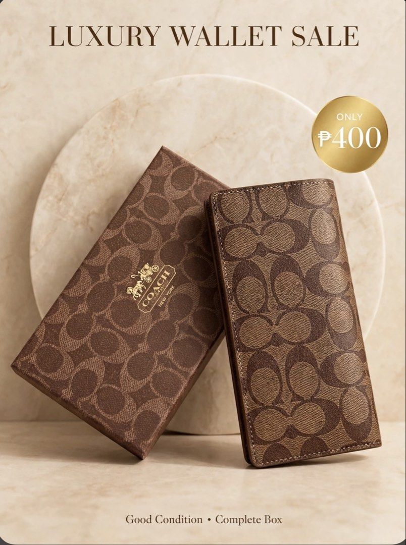 Louis Vuitton Monogram Empreinte Long Wallet with Box (Category: Luxury Bags & Wallets) located in Manila. Submitted by mightyriver.428a6a (Listing ID 1467198446, Image 2). Description: - Color & Design: Sleek black with embossed monogram - Material: Premium pebbled leather texture - Interior: Multiple card slots and compartments, very clean - Condition: Excellent, ready to use - Inclusions: Comes with a matching orange Louis Vuitton box.