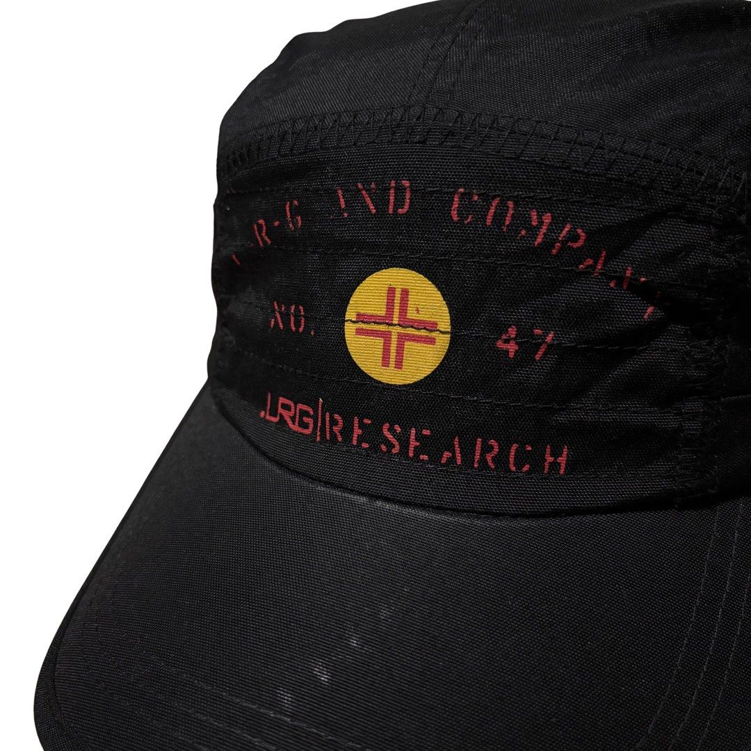 LRG Research 5-Panel Cap (Category: Caps & Hats) located in Muntinlupa City. Submitted by rtyfck (Listing ID 1467333784, Image 2). Description: LRG Research 5-Panel Cap Details : •Size : OSFA •Issue : sign of usage •Condition : Used •₱1,280.