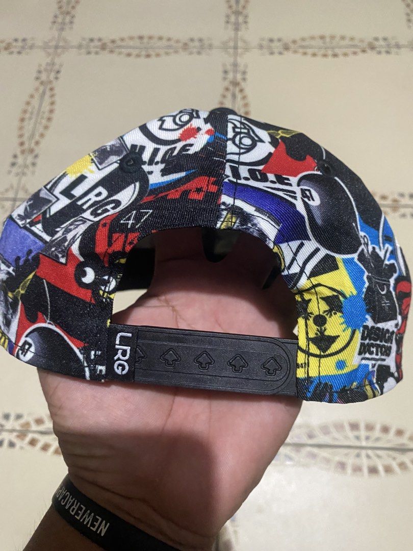 LRG snapback cap (Category: Caps & Hats) located in Cebu City. Submitted by hustler_69 (Listing ID 1467259309, Image 3). Description: LRG snapback cap One size fits most Excellent condition Details are all posted.