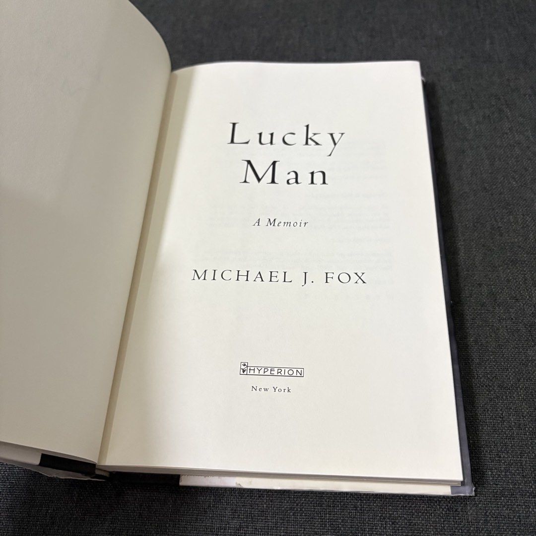 Lucky Man by Michael J. Fox (Category: Storybooks) located in Imus. Submitted by declutter201 (Listing ID 1467358643, Image 3). Description: Price: P150 Prio payo Location: Imus, Cavite MOP: BDO, Gcash, Maya, GoTyme MOD: GGX, J&T, SDD RFS: Decluttering You can message me for more details.