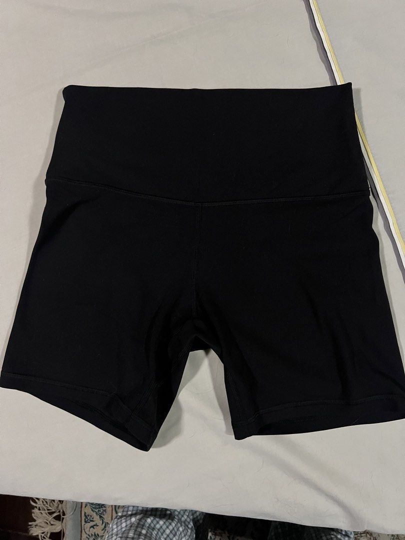 Lululemon Align High-Rise Short Black (Category: Shorts) located in Tuguegarao City. Submitted by annzulu (Listing ID 1467284767, Image 3). Description: - Authentic Lululemon Align High-Rise Biker Shorts square dot 6 - Color: Classic Black - Size: Standard (fits true to size) - Fabric: Buttery soft Nulu fabric that feels like nothing - Features: Deep supportive waistband and iconic silver omega logo on the back - Versatile: Ideal for yoga, gym wo