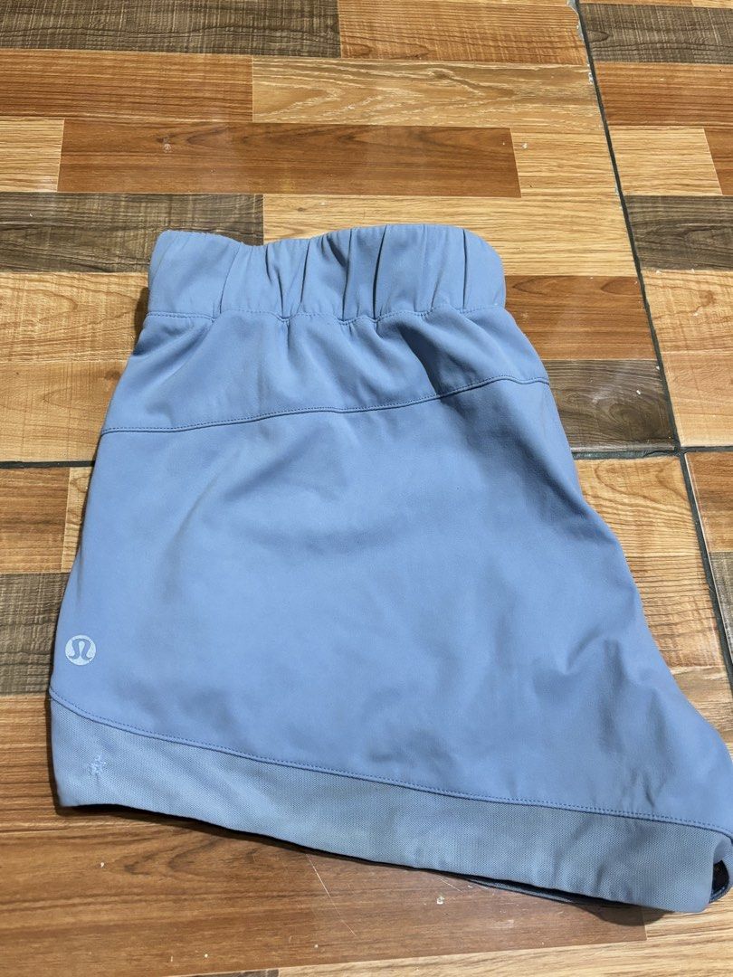 Lululemon athletic shorts (Category: Shorts) located in Tacloban City. Submitted by xyals (Listing ID 1467263562, Image 1). Description: Lululemon athletic shorts Size: 25-26 minor issue on the last pic, but di sya halata when worn good condition .