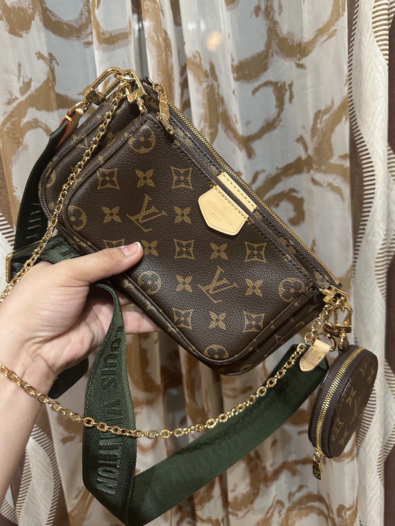 LV 3in1 POCHETTE JAPAN SOURCE (Category: Luxury Bags & Wallets) located in Manila. Submitted by tianasmom (Listing ID 1467095547, Image 2). Description: 🇯🇵JAPAN SOURCE 💯GENUINE LEATHER ✔️PLS SELF AUTHENTICATE WITH DUSTBAG NFC APPROVED.
