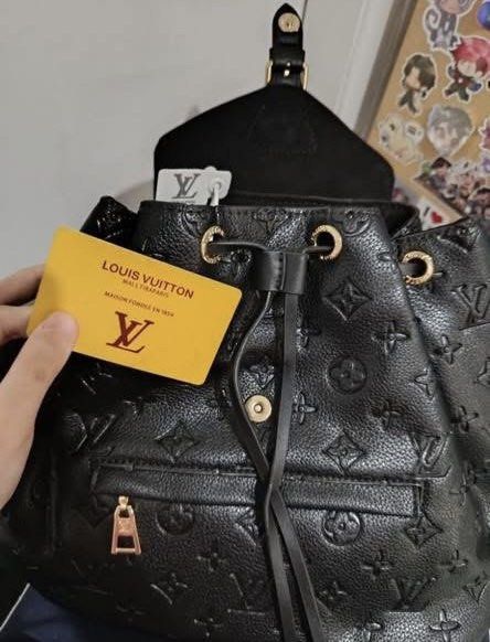 🖤LV Embossed Backpack🖤 (Category: Backpacks) located in Manila. Submitted by pining.garcia (Listing ID 1467182884, Image 3). Description: -brand new no sling .