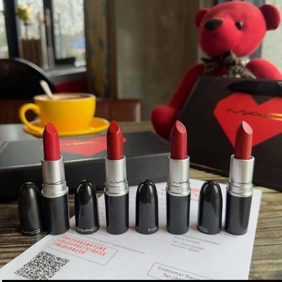MAC LIPSTICK (Category: Makeup) located in Manila. Submitted by _bylodia (Listing ID 1467182069, Image 2). Description: with paperbag & box.
