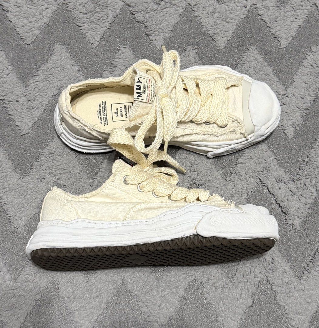 Maison Mihara Yasuhiro - Distressed Canvas OG sole Sneaker (Category: Sneakers) located in Cavite. Submitted by commoncourtesy (Listing ID 1467344347, Image 1). Description: Size 42.