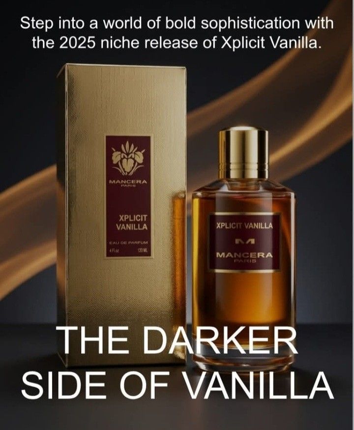 Mancera xplicit vanilla perfume (Category: Fragrance & Deodorants) located in Quezon City. Submitted by neomieperfumeshop (Listing ID 1467279811, Image 1). Description: .