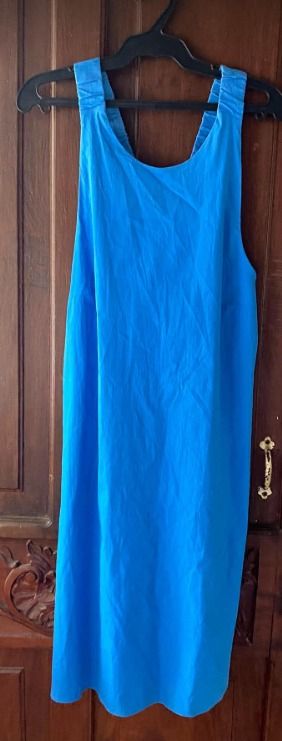MANGO Blue Dress (Category: Dresses) located in Muntinlupa City. Submitted by aubreyraven (Listing ID 1467231660, Image 1). Description: Used twice.