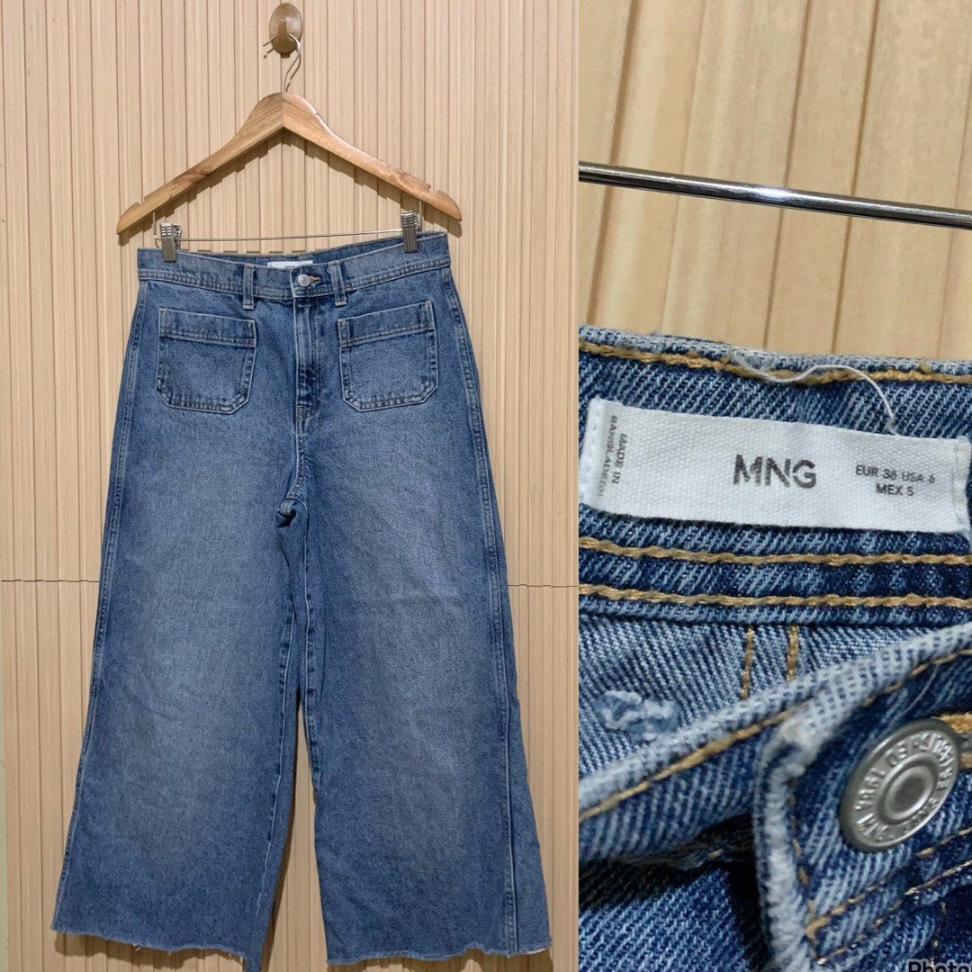 Mango wide leg jeans (Category: Jeans) located in Koronadal. Submitted by gstyledforless (Listing ID 1467182496, Image 1). Description: W29.