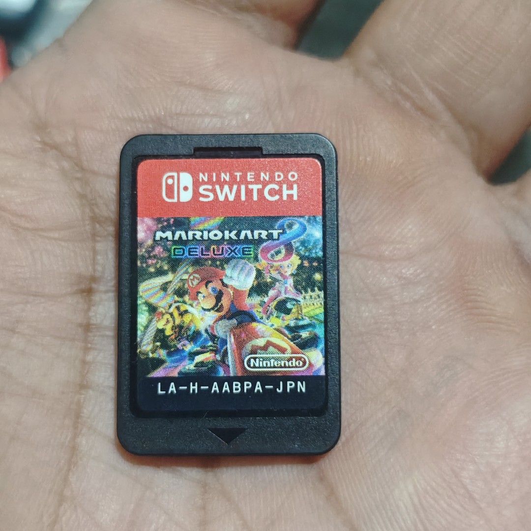 Mario Kart 8 Deluxe (Category: Nintendo) located in Quezon City. Submitted by shopme_gadget30 (Listing ID 1467333189, Image 1). Description: kindly read the details first for sale fixed price good Condition tested and working game card only compatible to Nintendo switch jpn region Shoopppppeee —,✅ can check out pm for the linnnkkk (If shoopppee check out, price is higher because of shooppppeee deduction qc area meet up: sm north shipping fee must