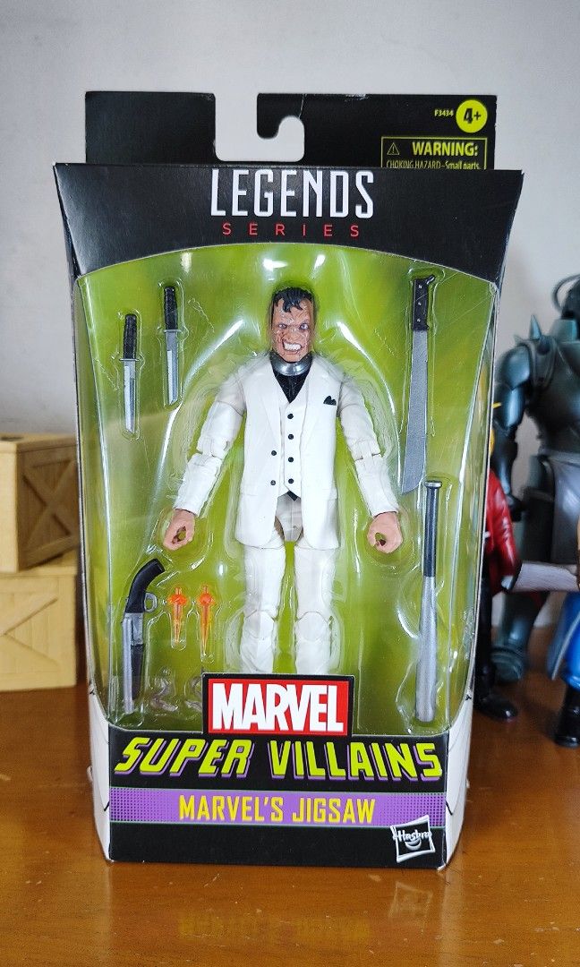 Marvel Legends Jigsaw (Category: Figurines & Statues) located in Manila. Submitted by kennethyuchan (Listing ID 1467211669, Image 1). Description: for sale Marvel Legends Jigsaw mint in sealed box 1600 Pick up locations La Loma QC / Tondo Manila mode of payments BPI/ BDO/ Chinabank/ GCash mode of shipping Grab/ Lalamove thank you.