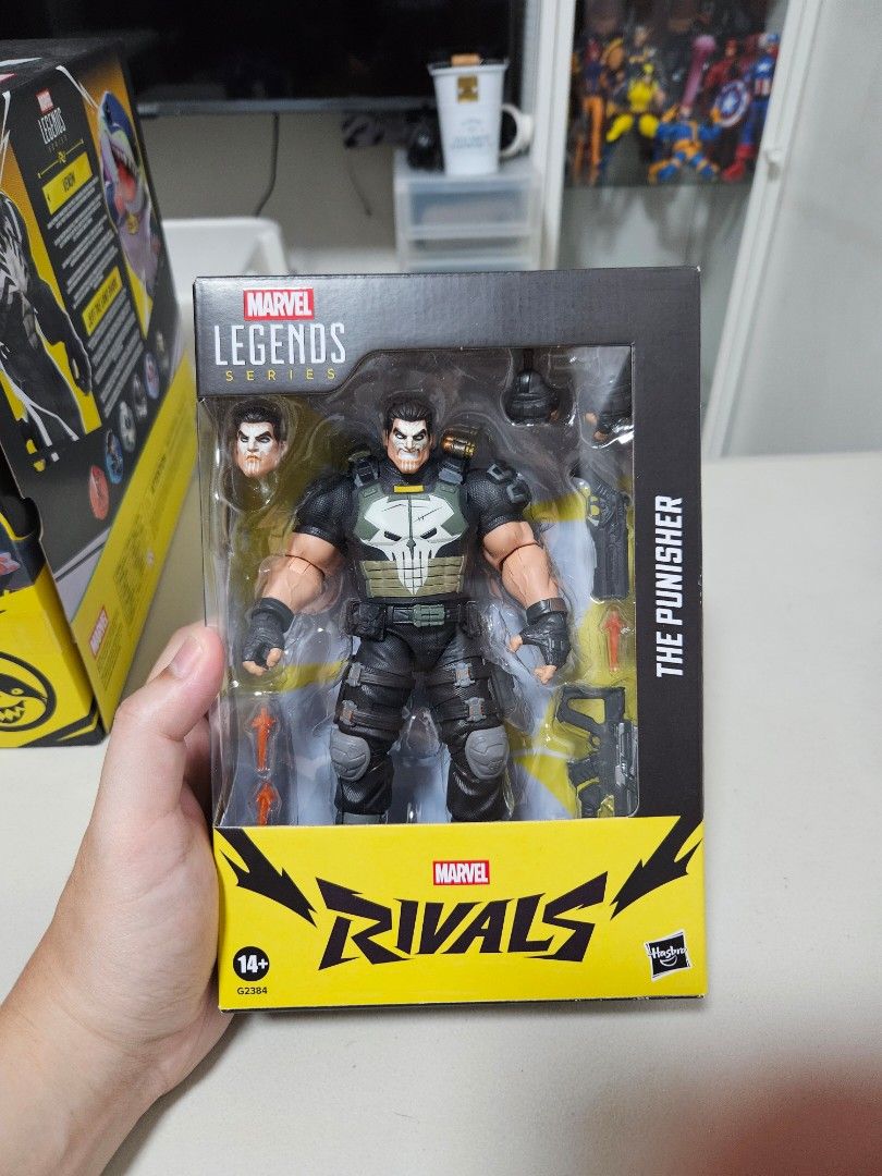 Marvel Legends Rivals Jeff the Land Shark (Category: Figurines & Statues) located in Makati City. Submitted by kurttan1625 (Listing ID 1467352205, Image 2). Description: Selling this Rivals Jeff and Punisher Good as new Jeff- 1,300 Punisher- 2,200 (Sold) Rfs: Only taken out to be put in my comic cab, but unfortunately, it did not fit, so I will sell it. Pick Up: Pasay.